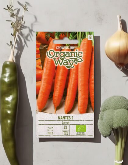 Orgaanilised porgandiseemned 'Nantes 2'